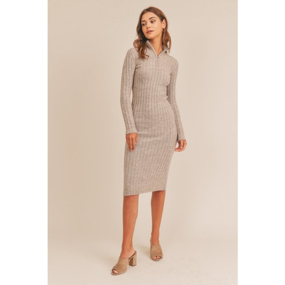 Lush brand OATMEAL TURTLENECK KNIT DRESS LAST CALL ‼️ FINAL CLOSET CLEAR OUT 🚨